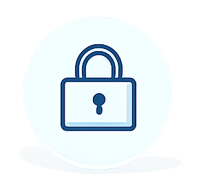 Secure and private pap smear visit icon