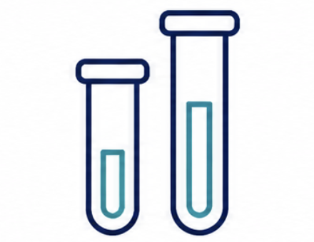 Lab work icon for annual physical and preventive care
