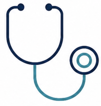 Vital signs and physical exam icon for annual physical visit