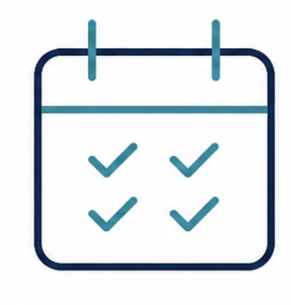 Follow up plan icon for annual physical exam visit